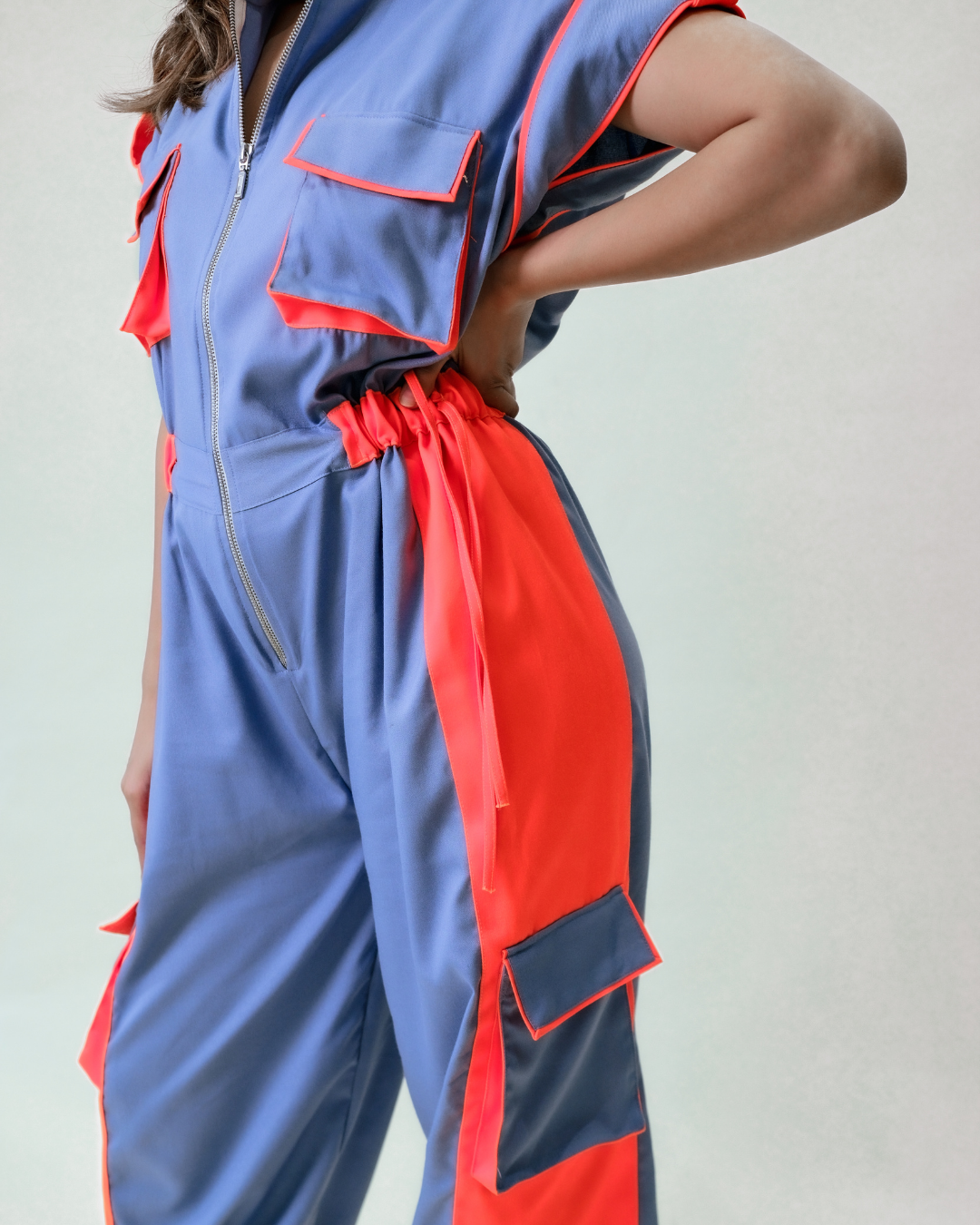 Neon Inferno Jumpsuit