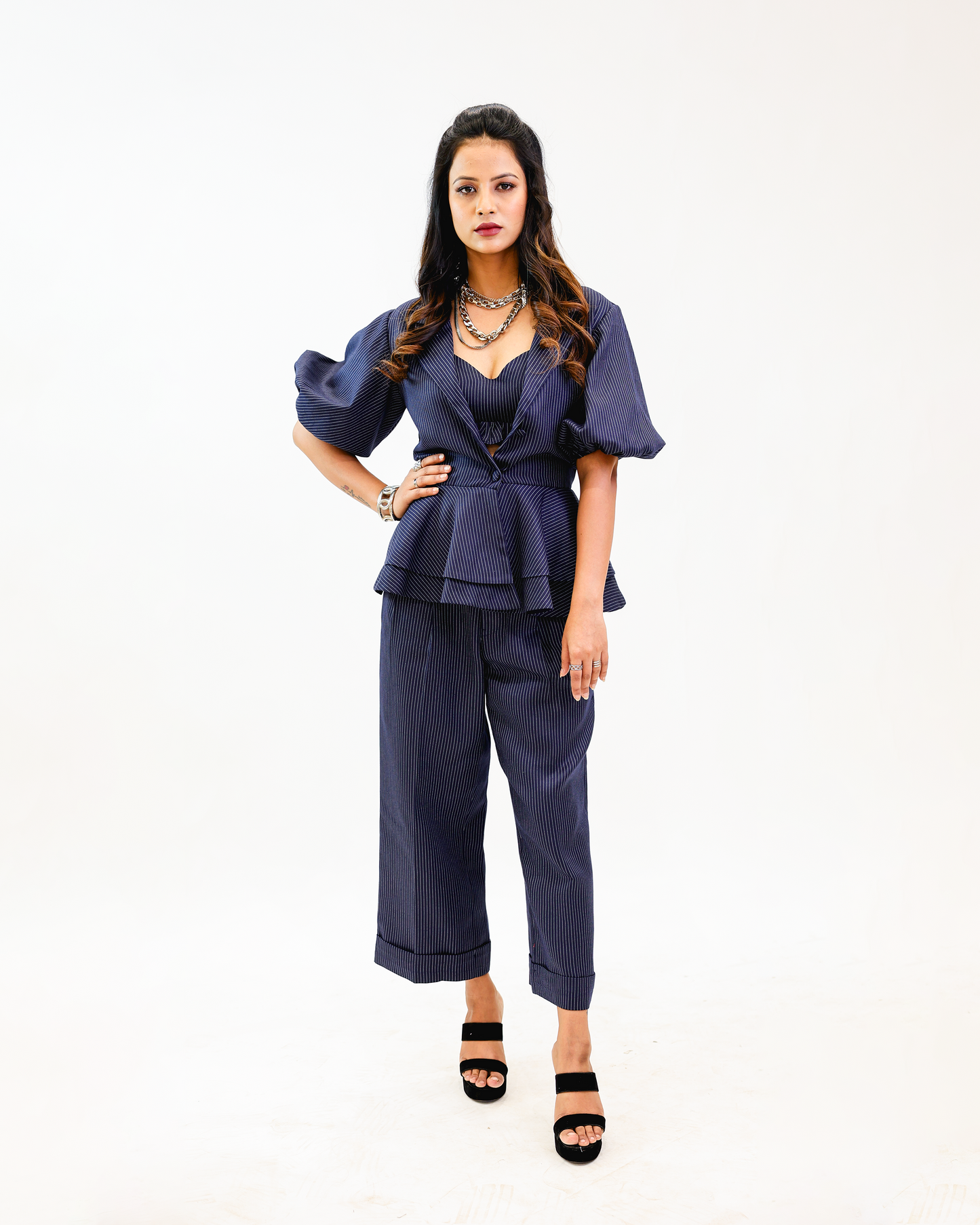 Pinstripe Glam Co-ord