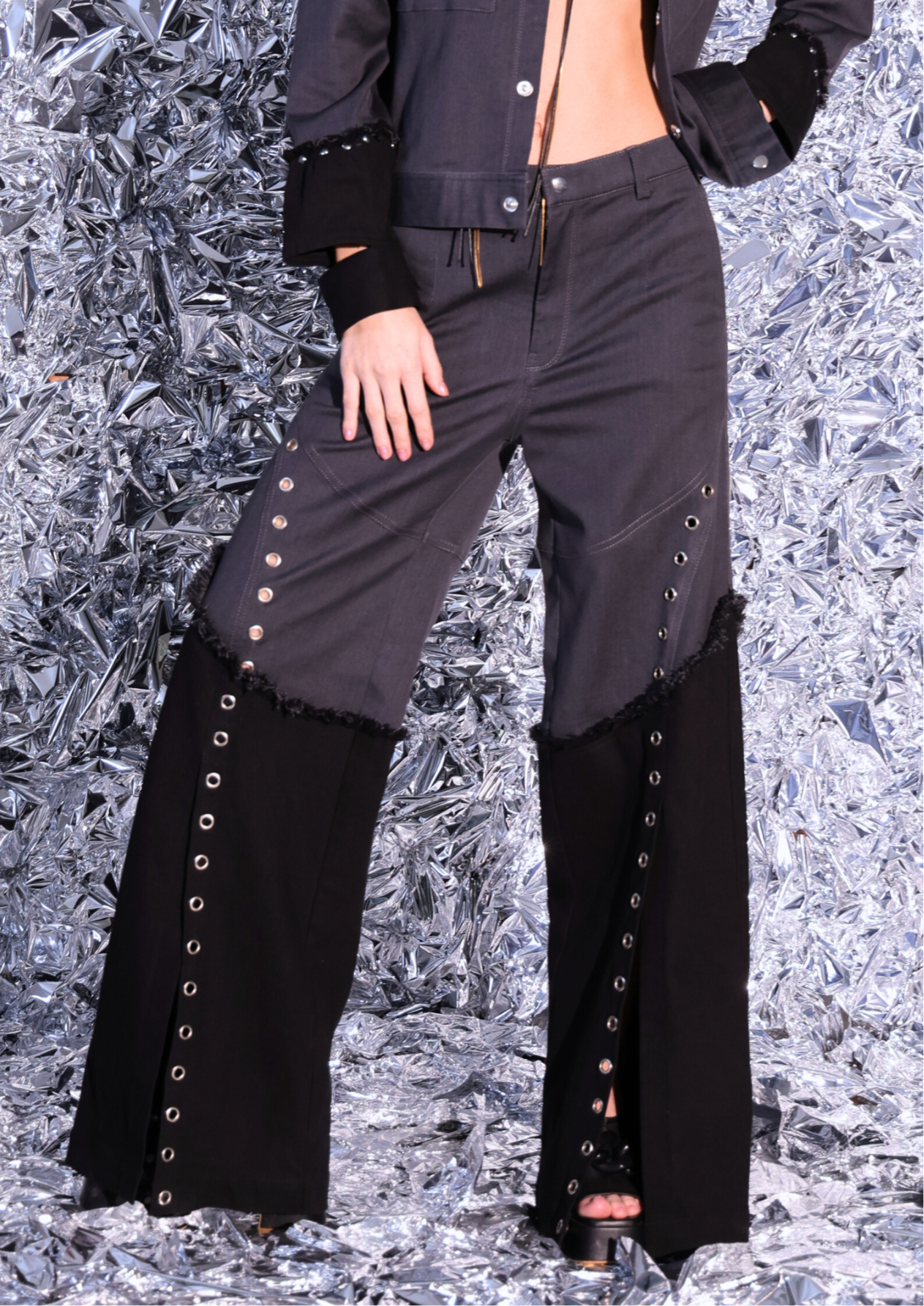 Shadow Stitch Pants