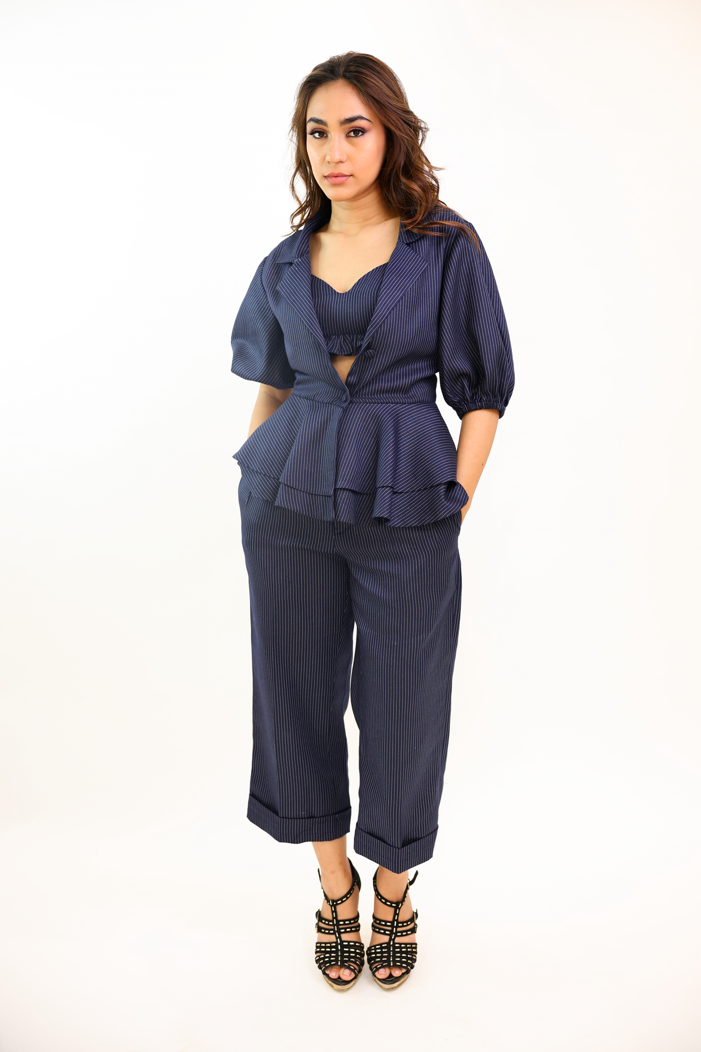 Pinstripe Glam Co-ord