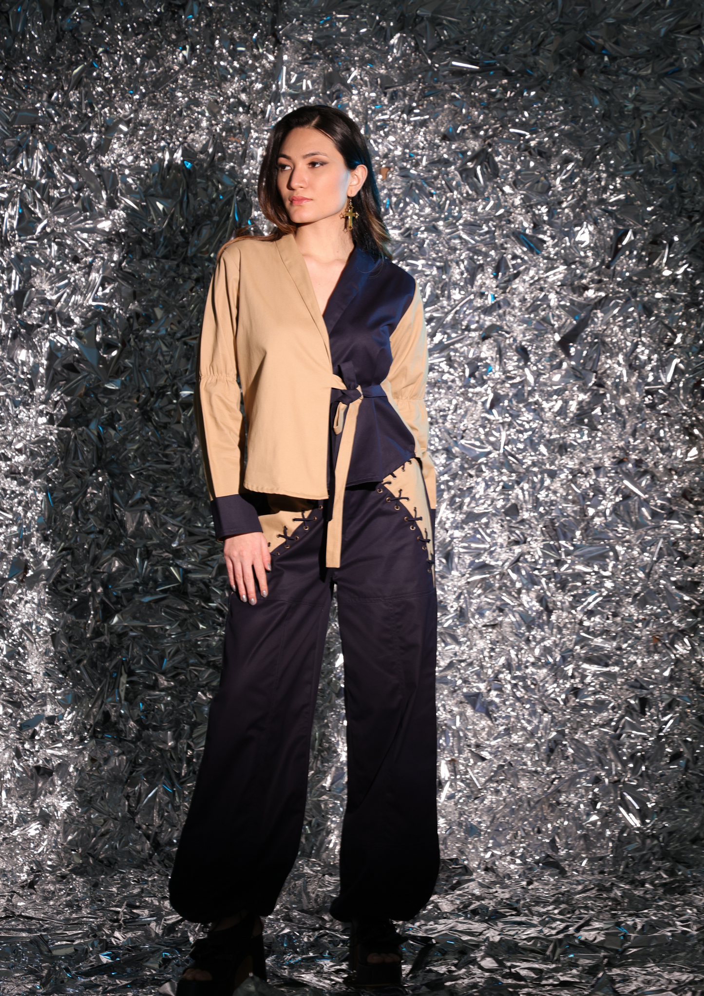 Two Tone Tangle Co-ord Set