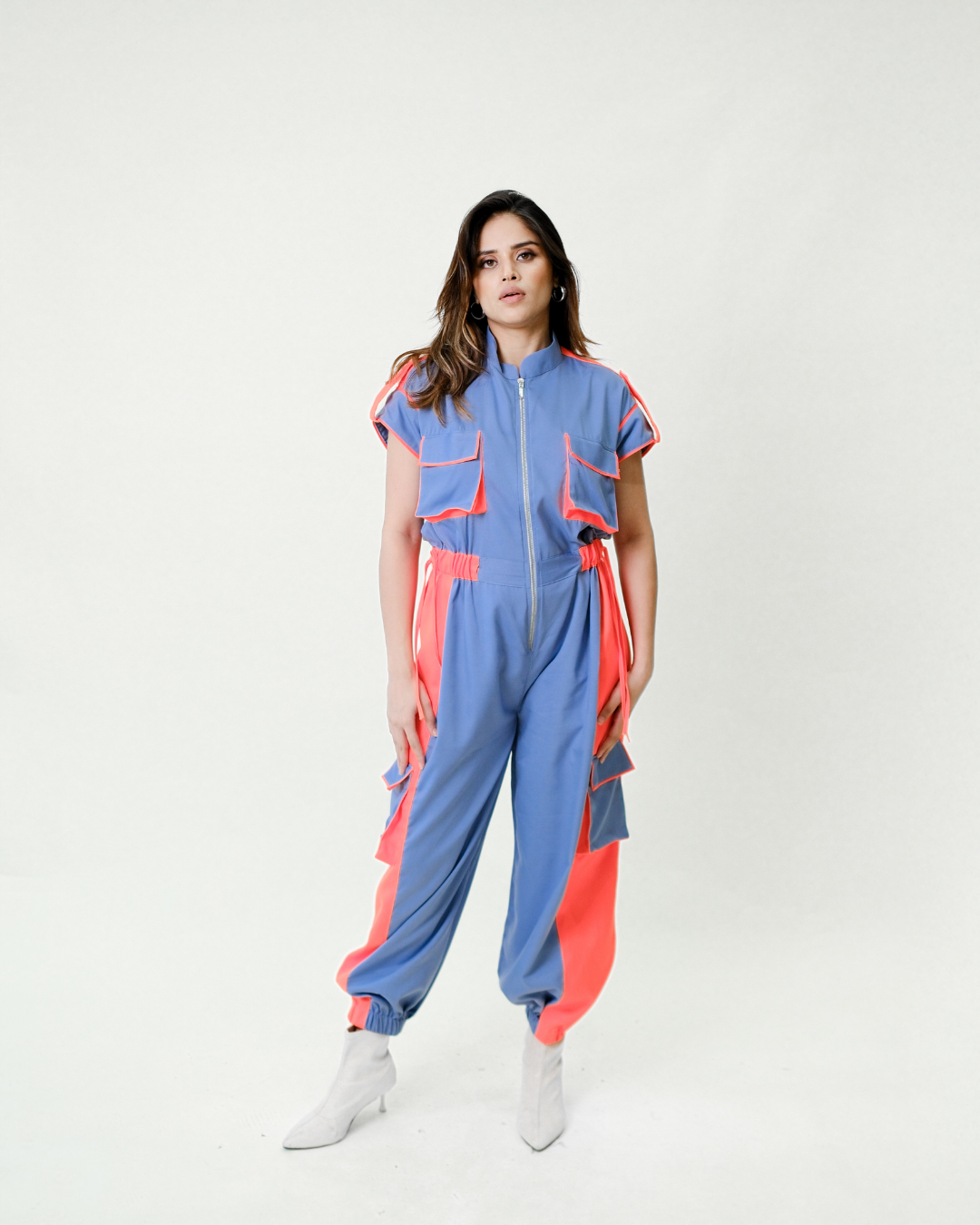 Neon Inferno Jumpsuit