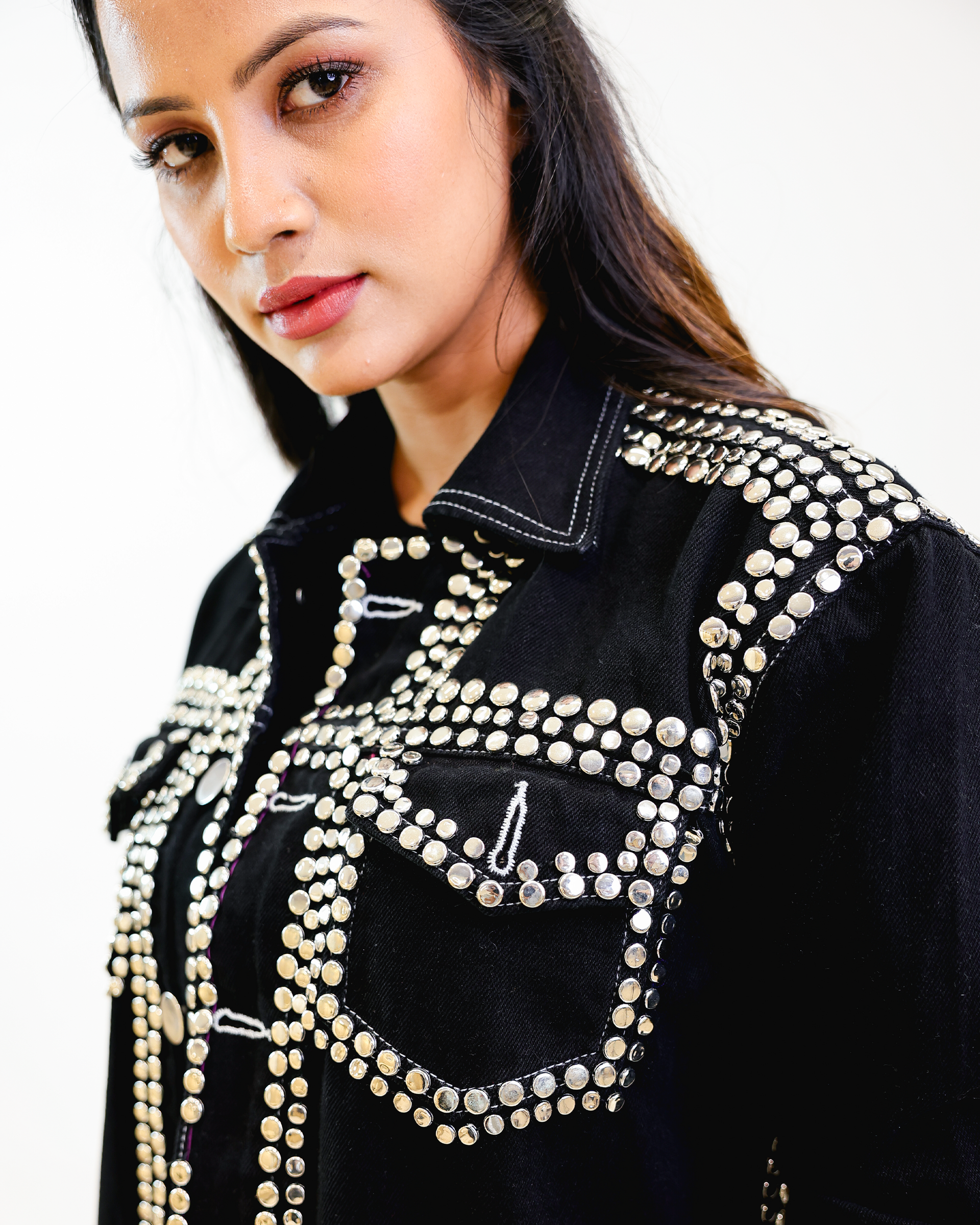Metallic Power Jacket – NOA - Made with Love