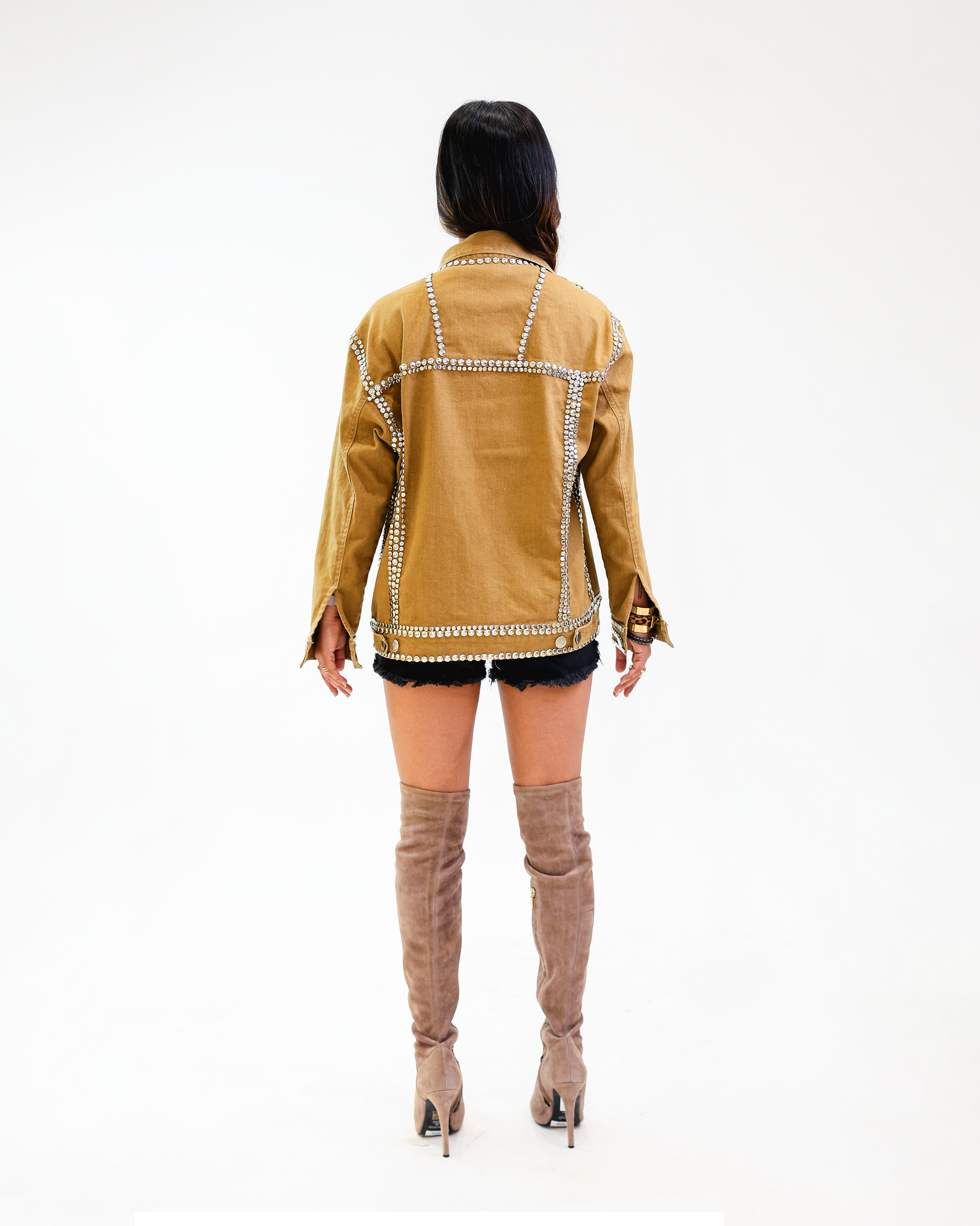 Metallic Power Jacket – NOA - Made with Love