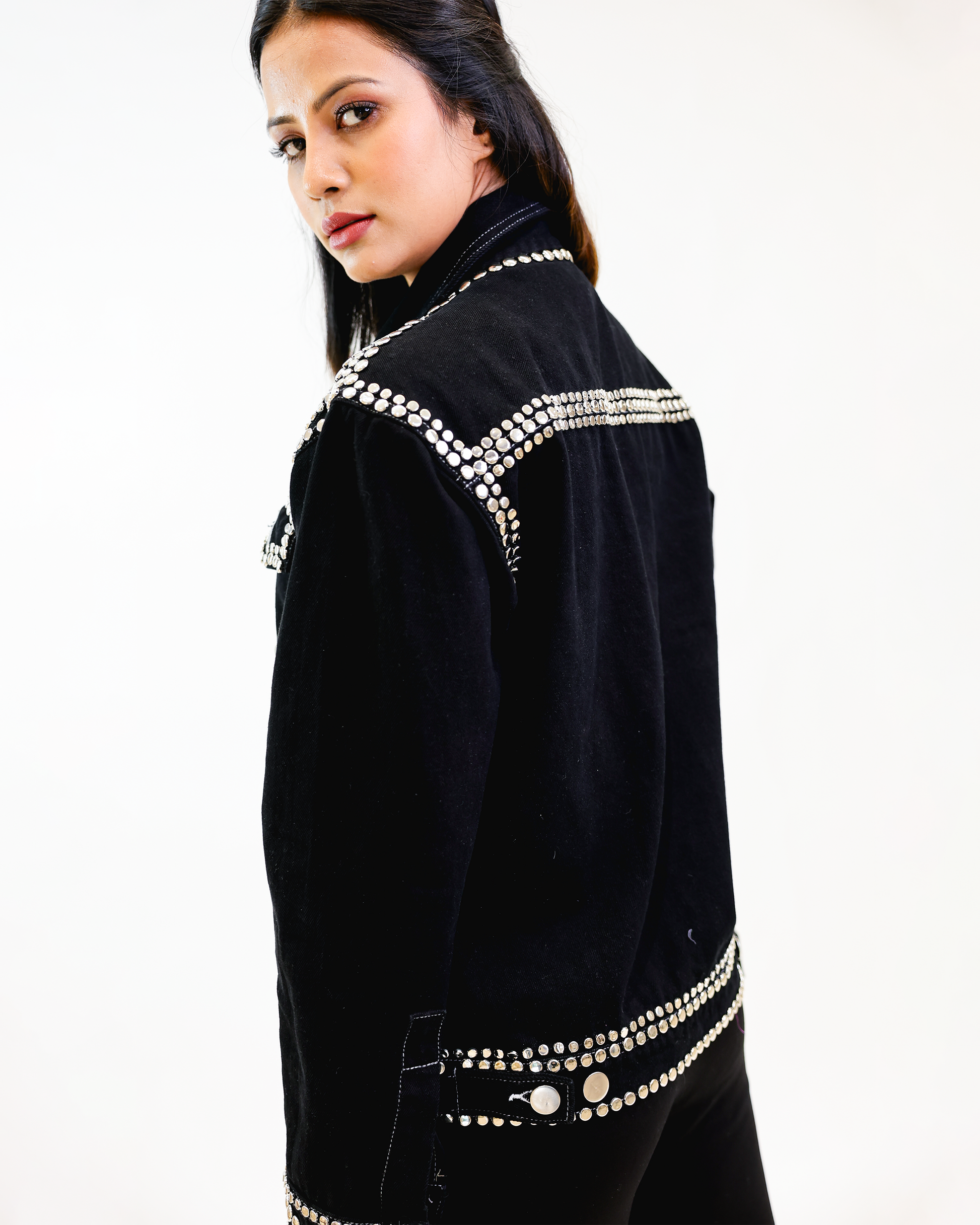 Metallic Power Jacket – NOA - Made with Love