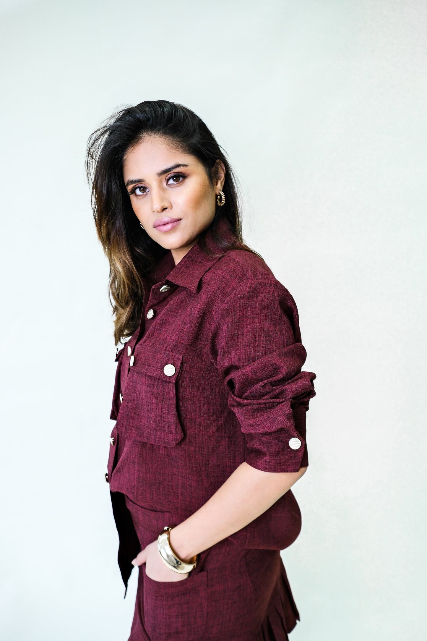 Crimson Classic Co-ord