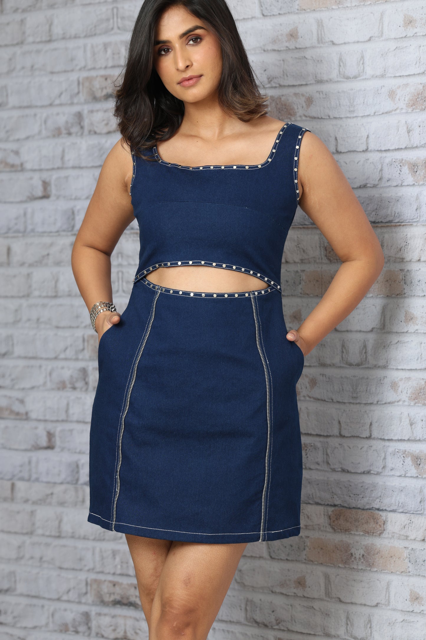 Indigo Edge Dress
