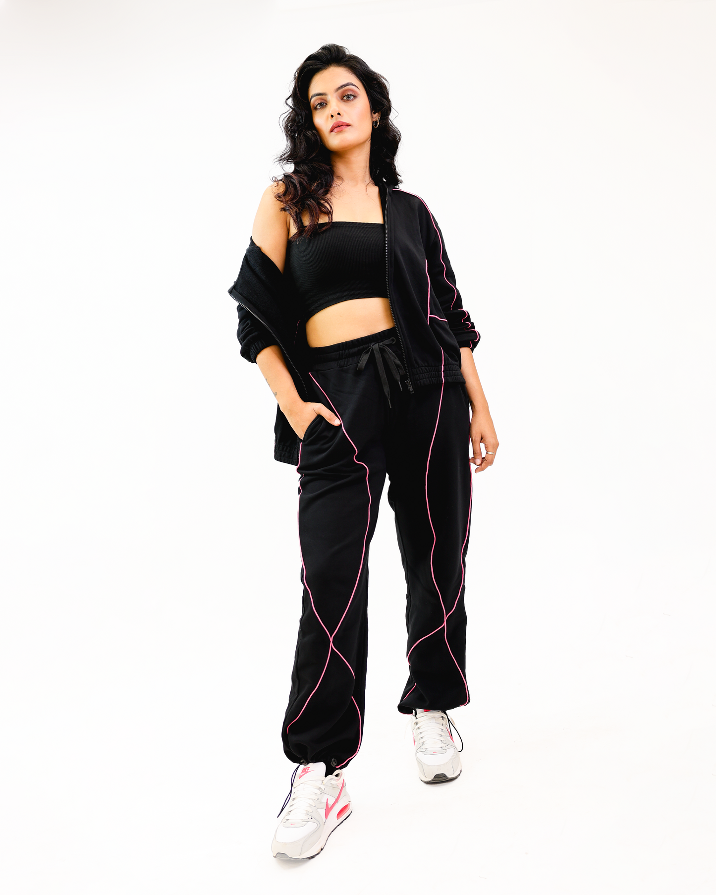 Pink Edge Cord set by Noa- Made with Love