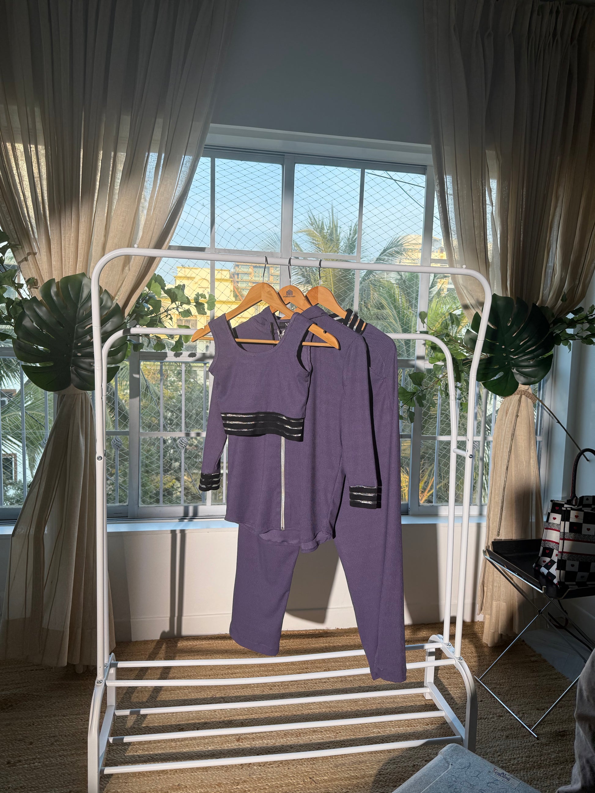 Purple Trio Set by Noa Made with love