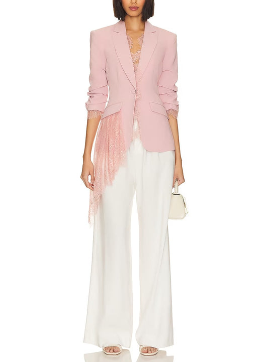 Pink Luster Blazer